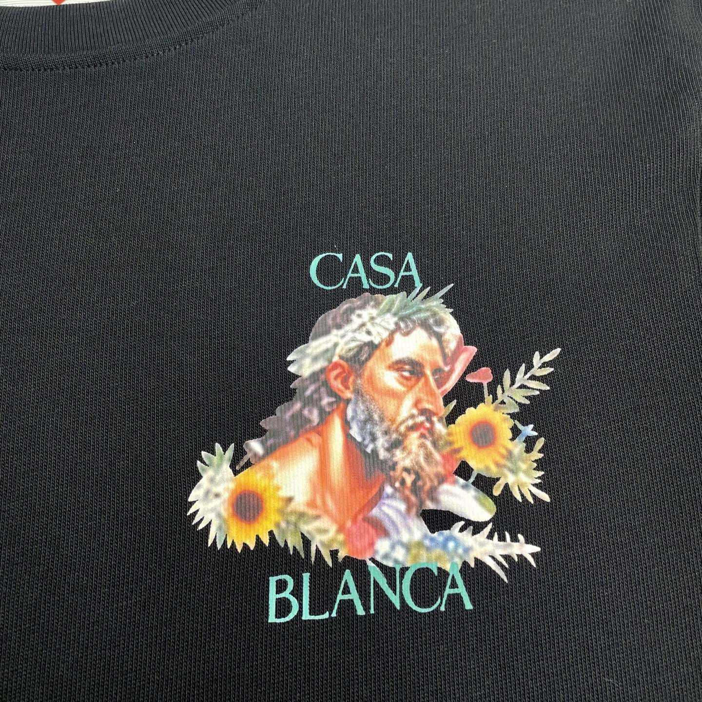 Casablanca printed T-shirt   C949 - PerfectKickZ