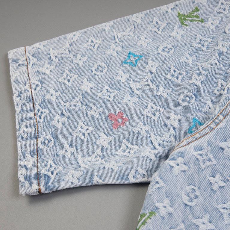 Louis Vuitton Monogram Short-Sleeved Shirt  - PerfectKickZ