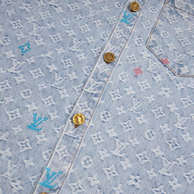 Louis Vuitton Monogram Short-Sleeved Shirt  - 