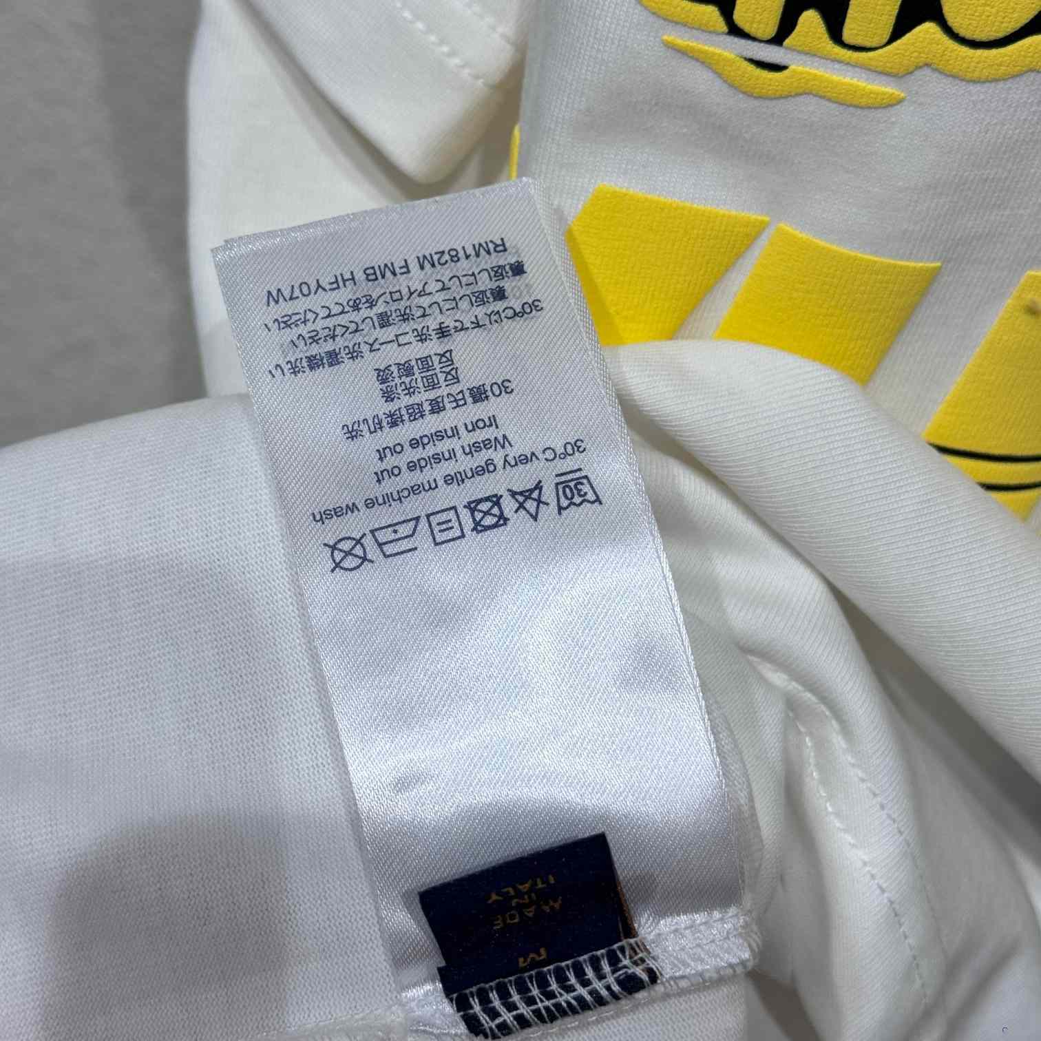 Louis Vuitton Short-Sleeved Cotton Crewneck    - PerfectKickZ