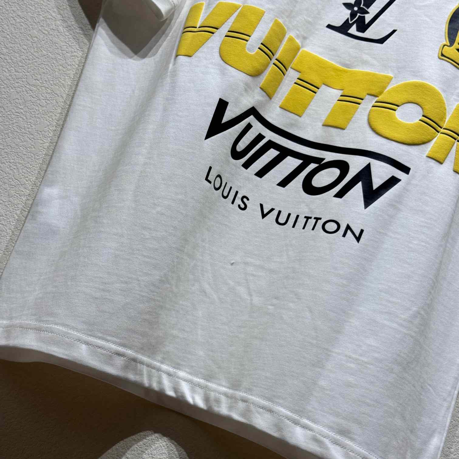 Louis Vuitton Short-Sleeved Cotton Crewneck    - PerfectKickZ