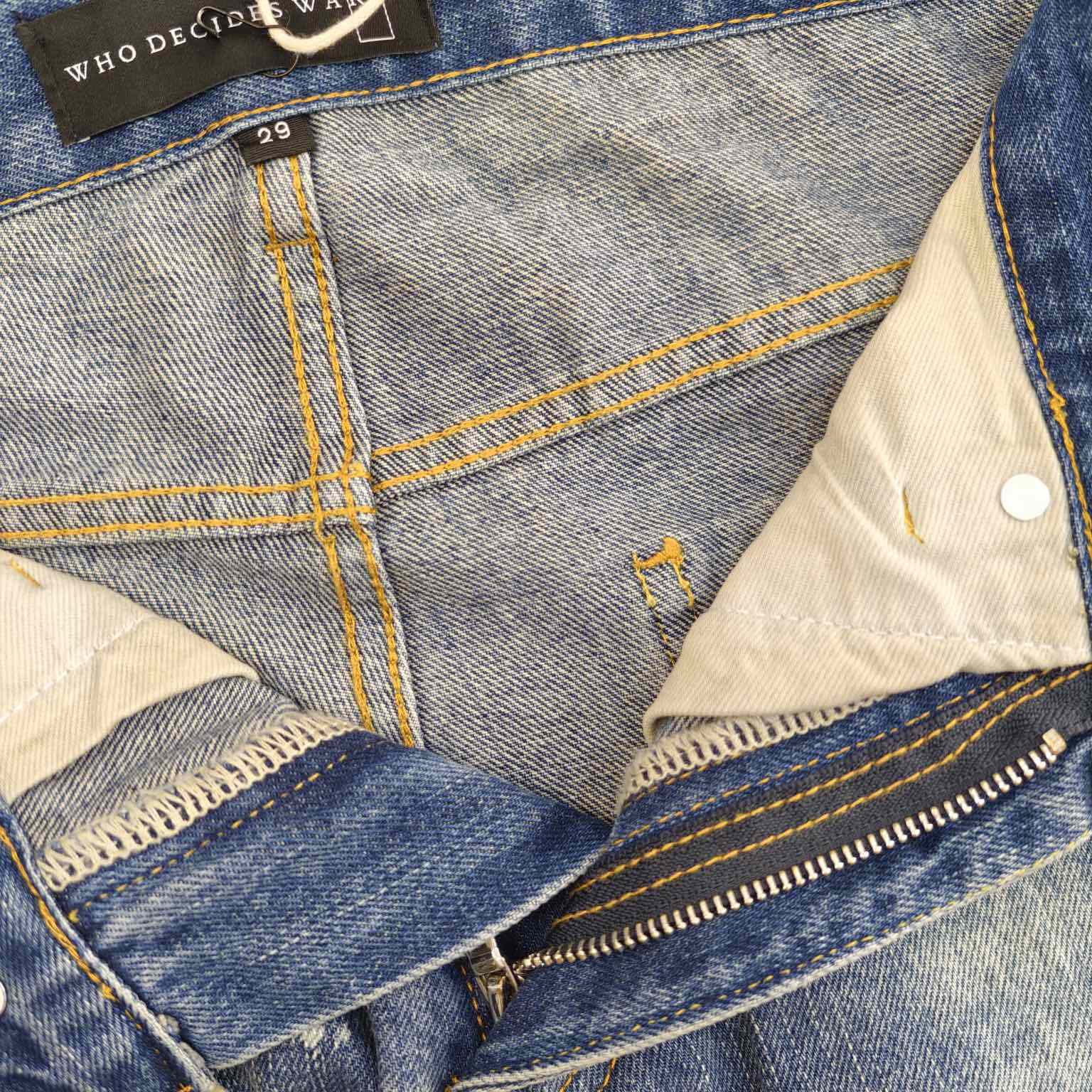 Who Decides War Techno Denim Jeans   704 - PerfectKickZ