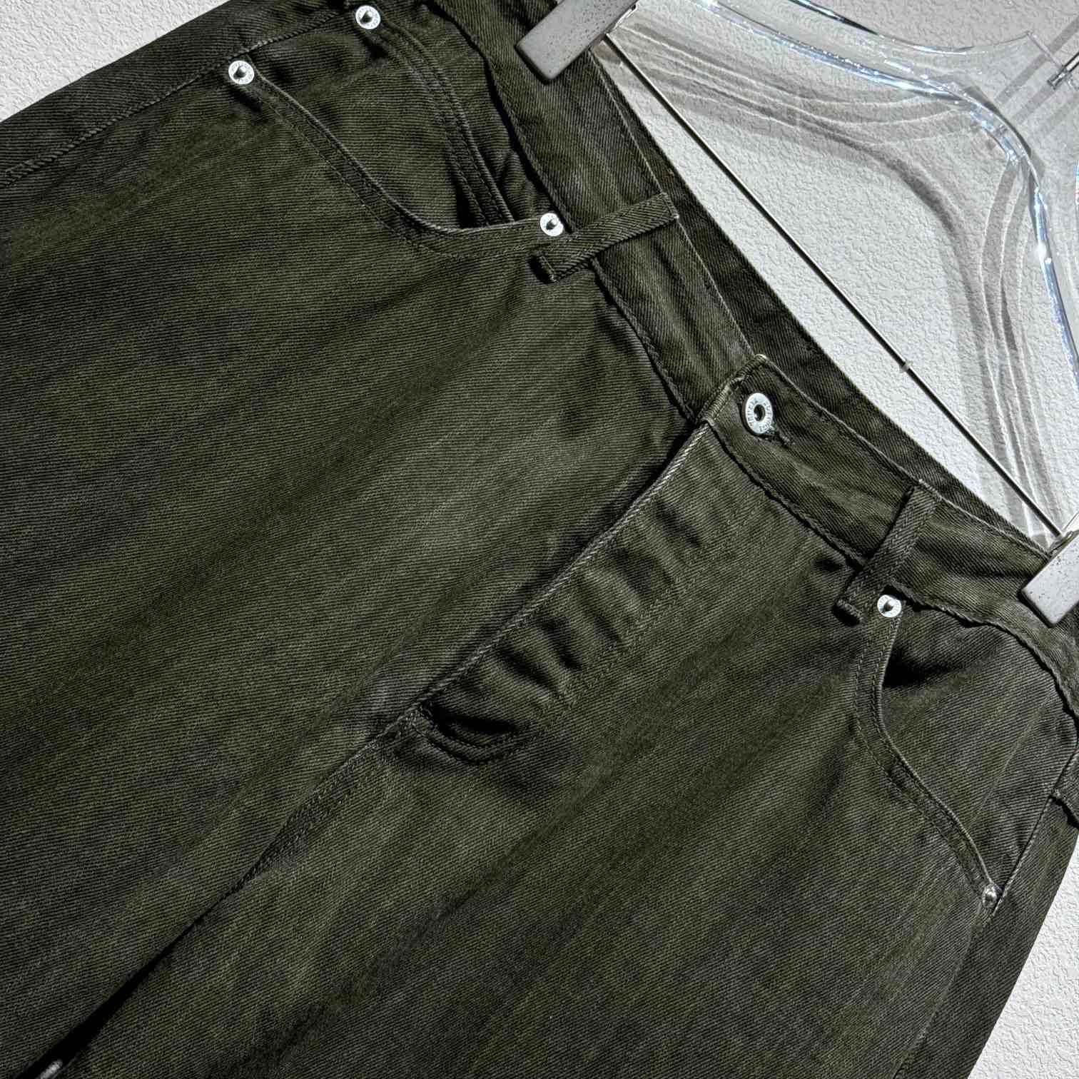 Bottega Veneta Turned Up Hem Wide-Leg Jeans - PerfectKickZ