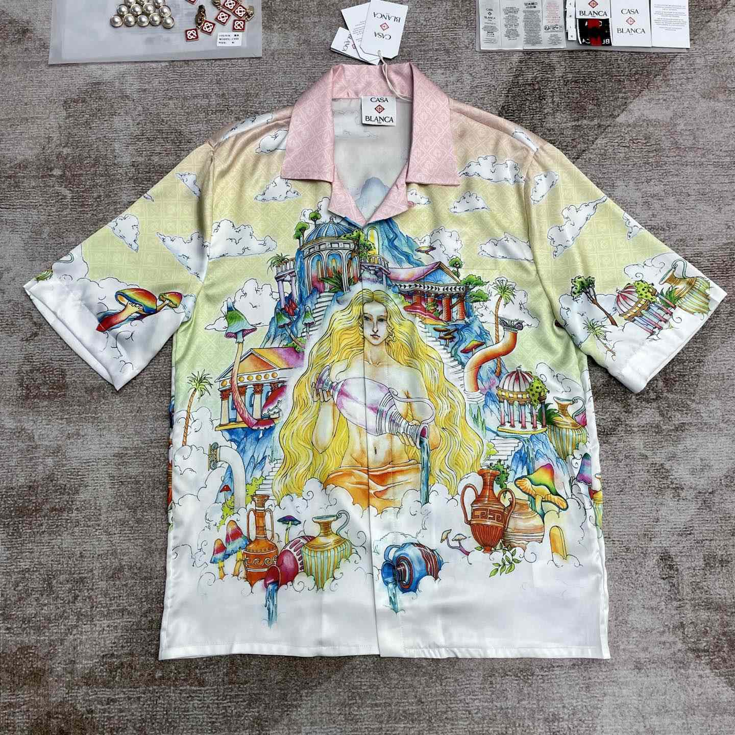 Casablanca The Road To Knowledge Shirt   CA3527 - PerfectKickZ