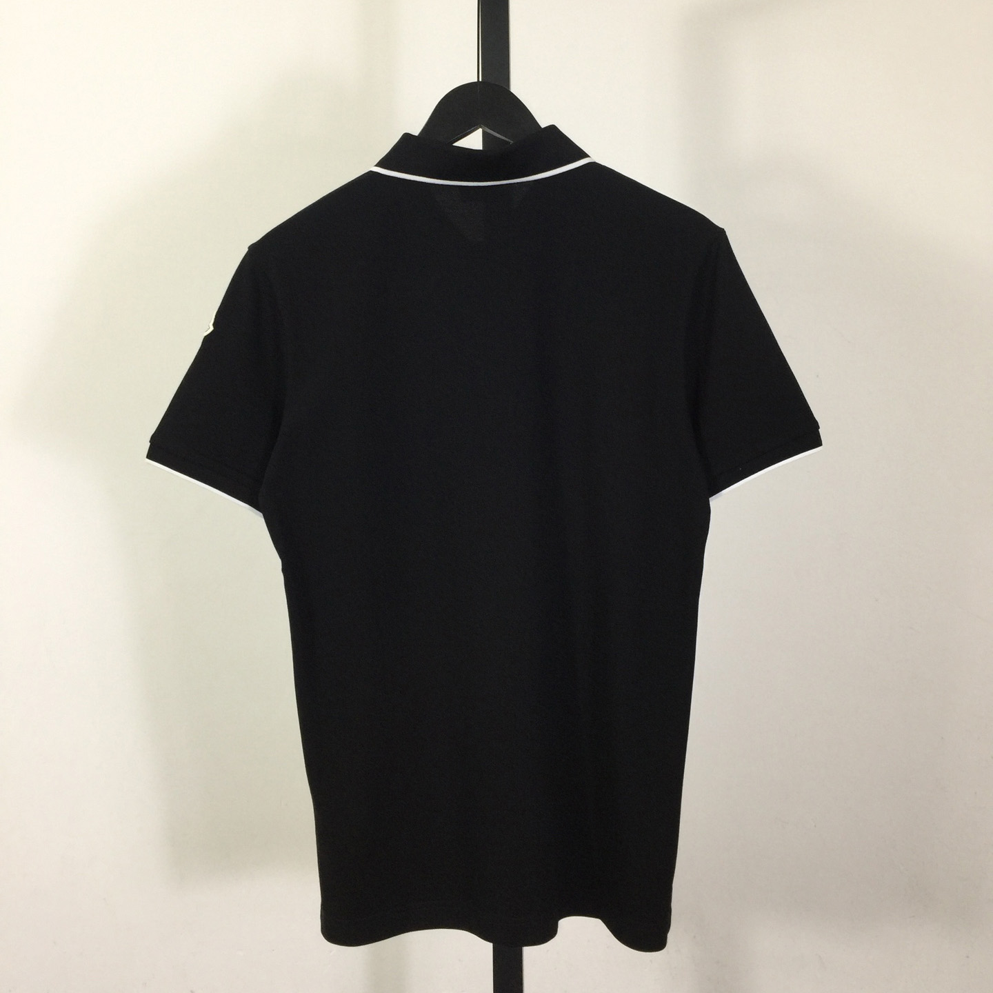 Moncler Black Striped Polo - PerfectKickZ