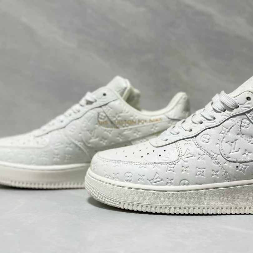 Louis Vuitton X Nike Air Force 1 Sneaker In White - PerfectKickZ