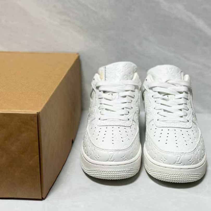 Louis Vuitton X Nike Air Force 1 Sneaker In White - PerfectKickZ