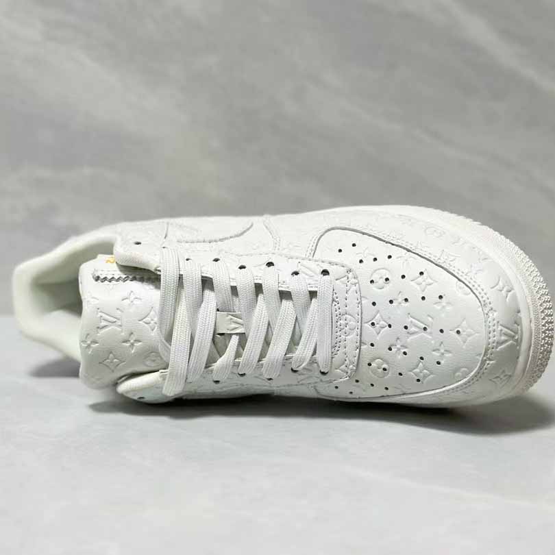 Louis Vuitton X Nike Air Force 1 Sneaker In White - PerfectKickZ