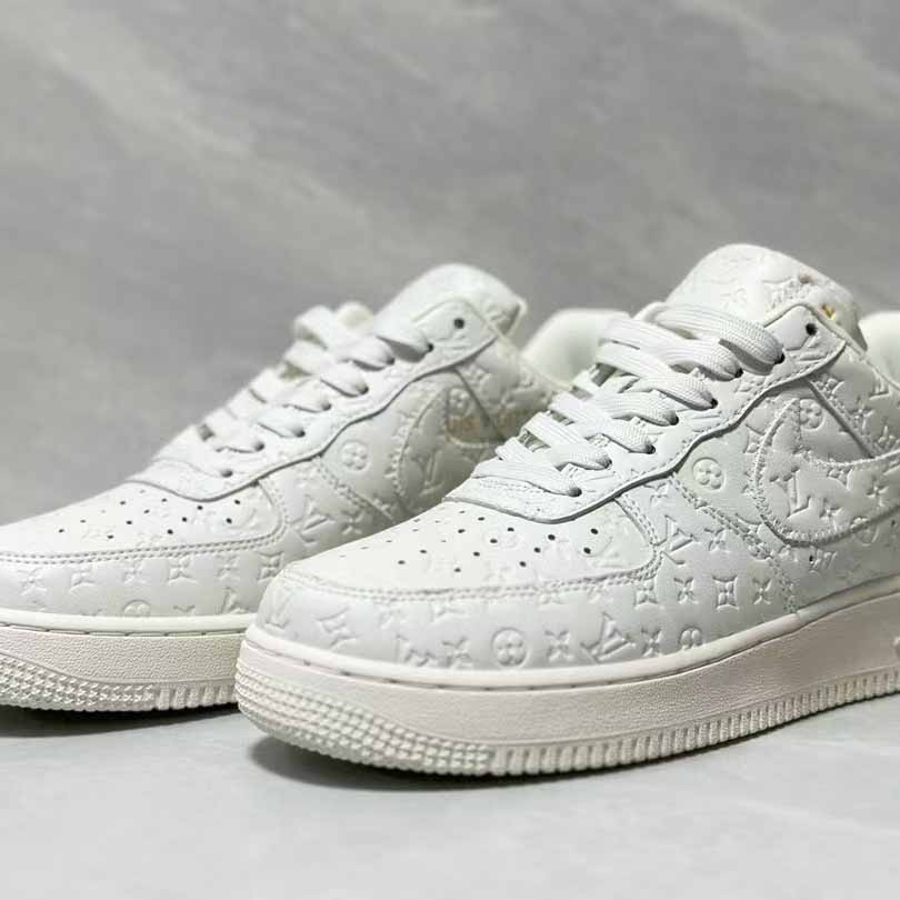 Louis Vuitton X Nike Air Force 1 Sneaker In White - PerfectKickZ