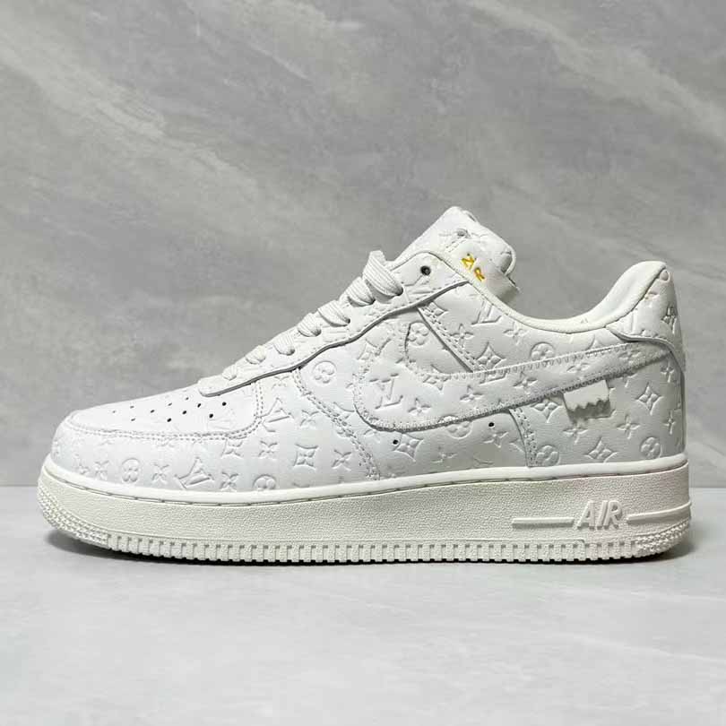 Louis Vuitton X Nike Air Force 1 Sneaker In White - PerfectKickZ