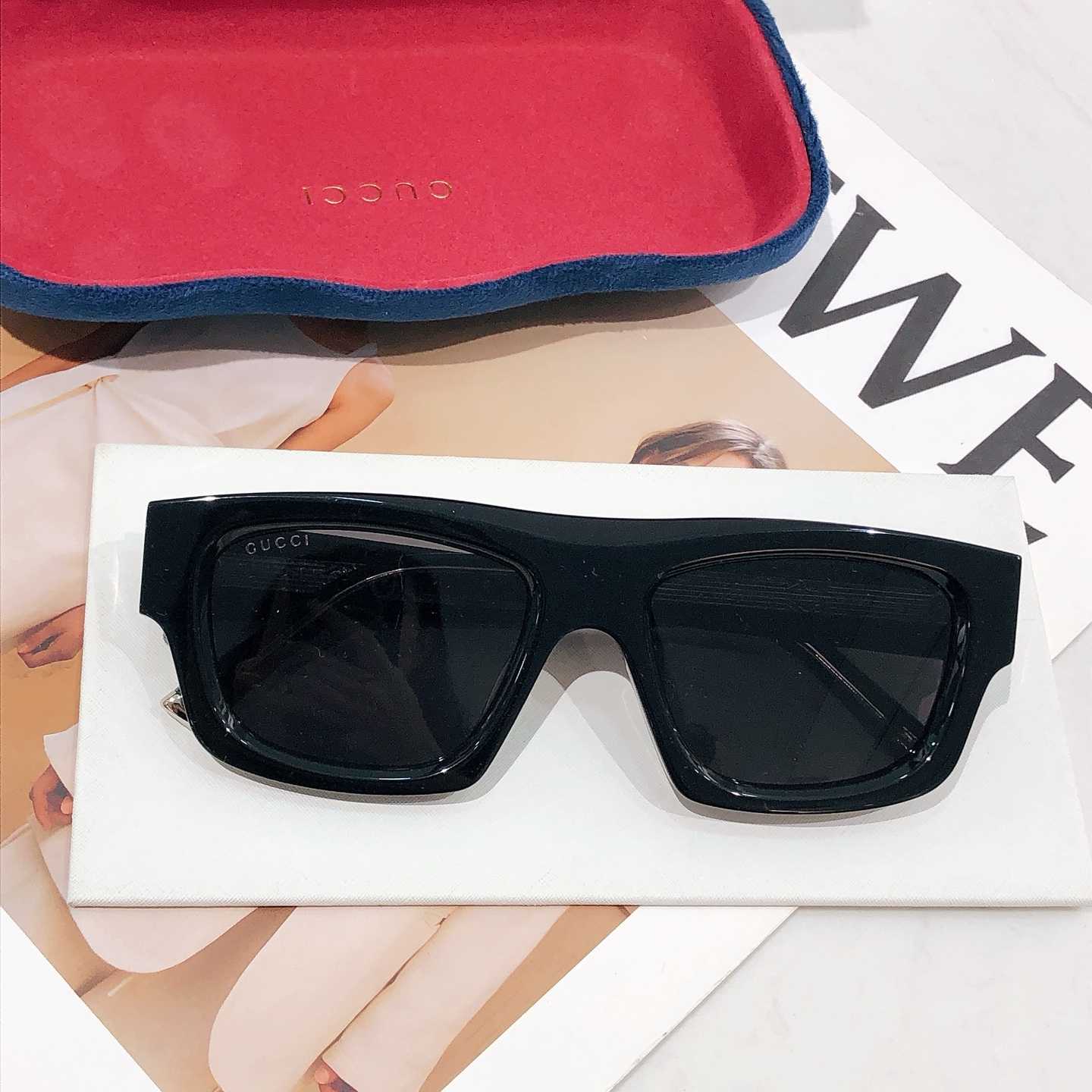 Gucci Rectangular Frame Sunglasses  GG1926s - PerfectKickZ