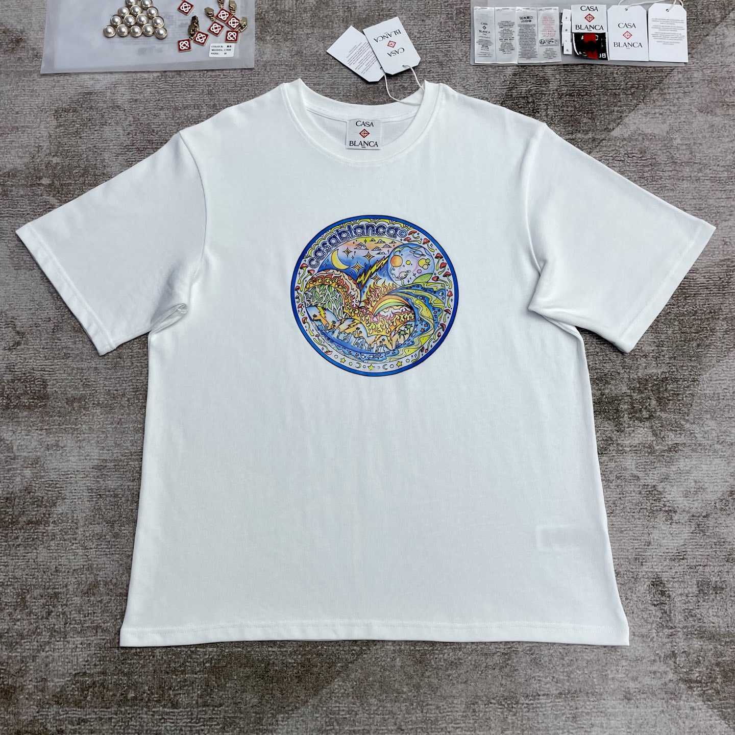 Casablanca The Four Elements T-shirt   C994 - PerfectKickZ