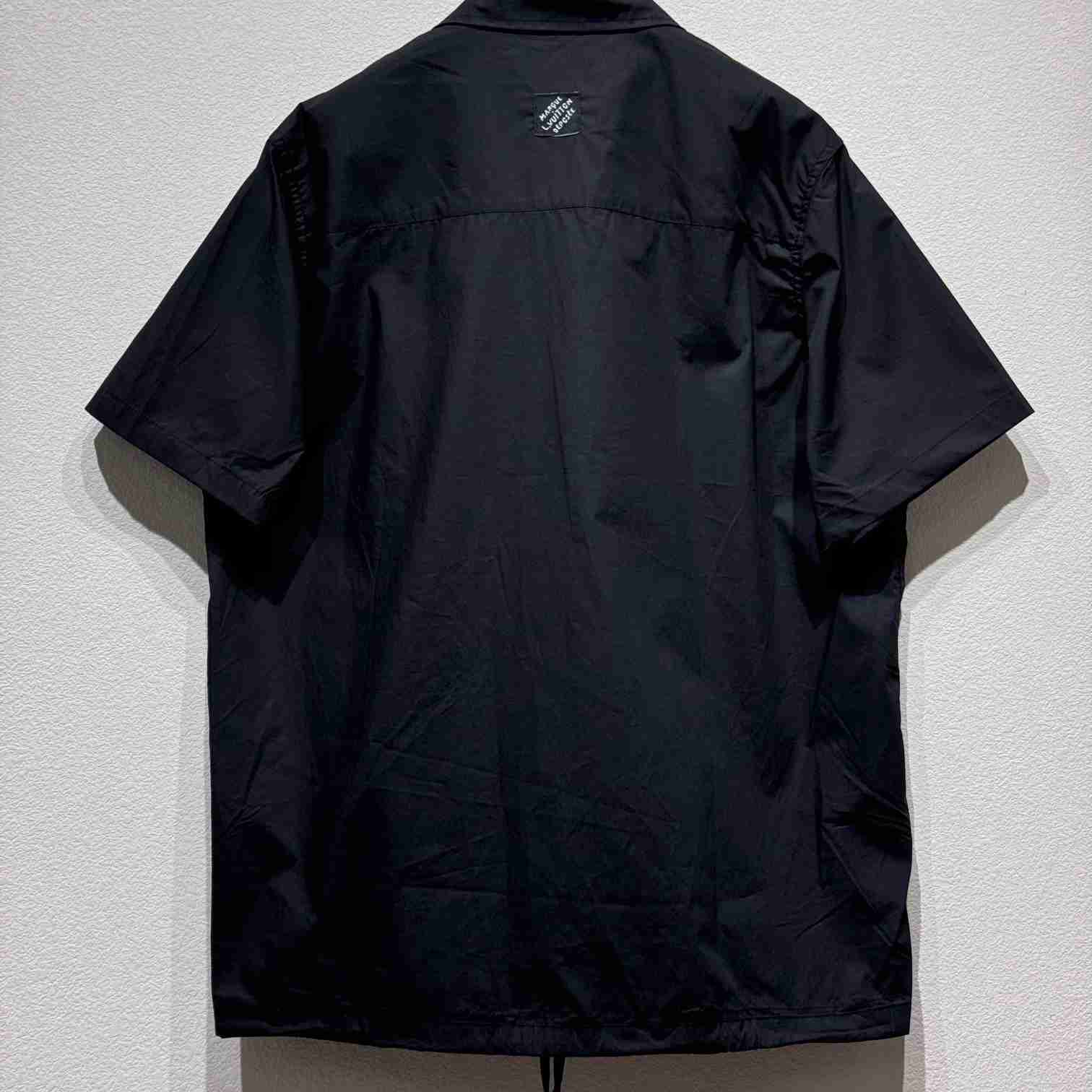 Louis Vuitton Monogram Flowers Embroidered Short-Sleeved Shirt   - PerfectKickZ