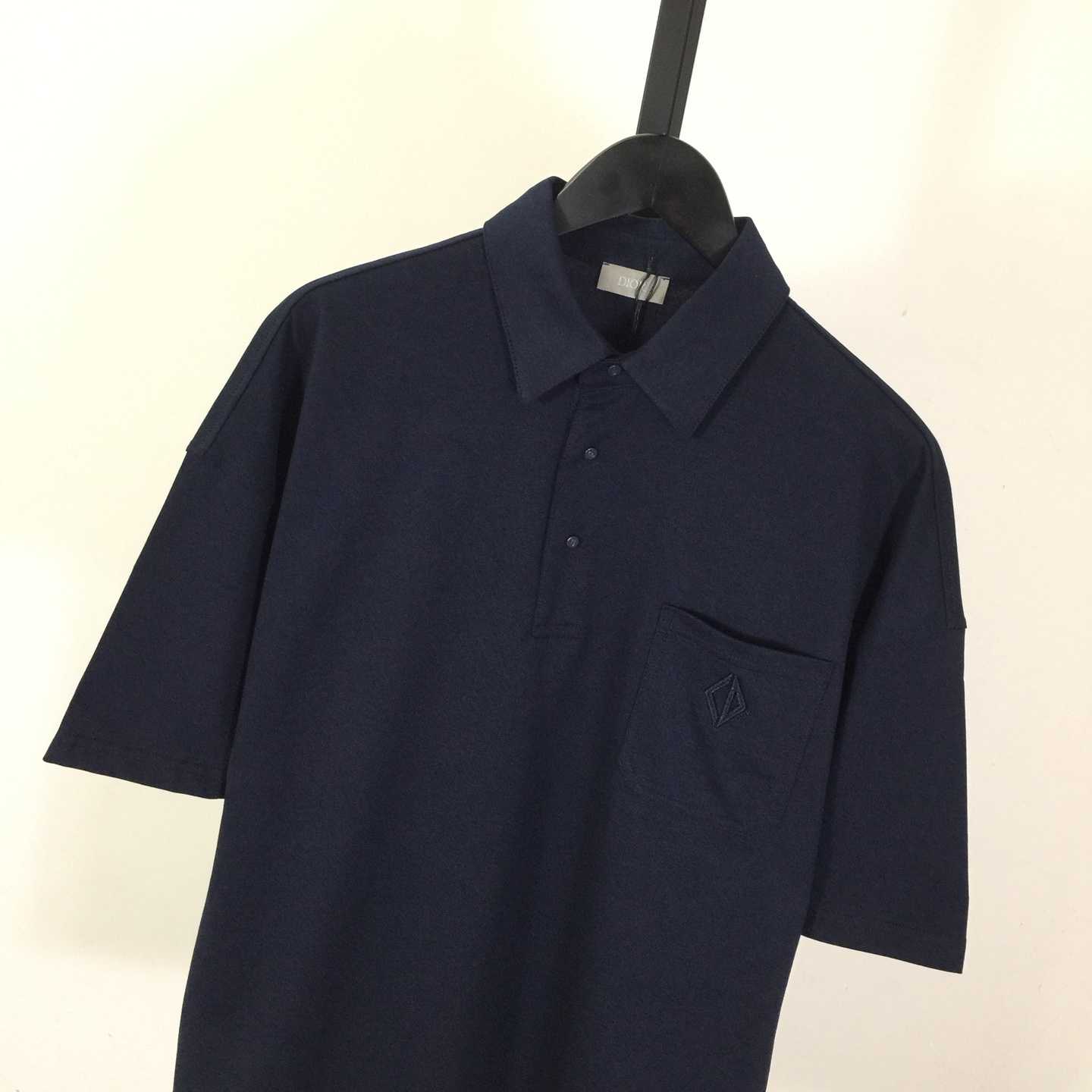 Dior CD Diamond Polo Shirt - PerfectKickZ