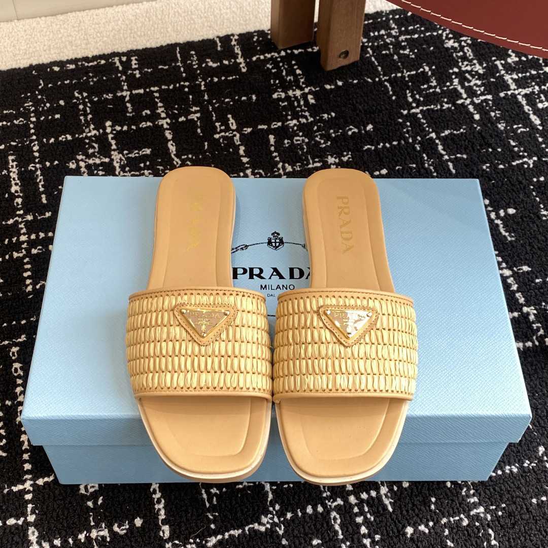 Prada Crochet-detail Sandals  - PerfectKickZ