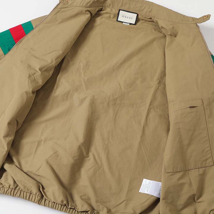 Gucci Classic Red And Green Striped Jacket - PerfectKickZ