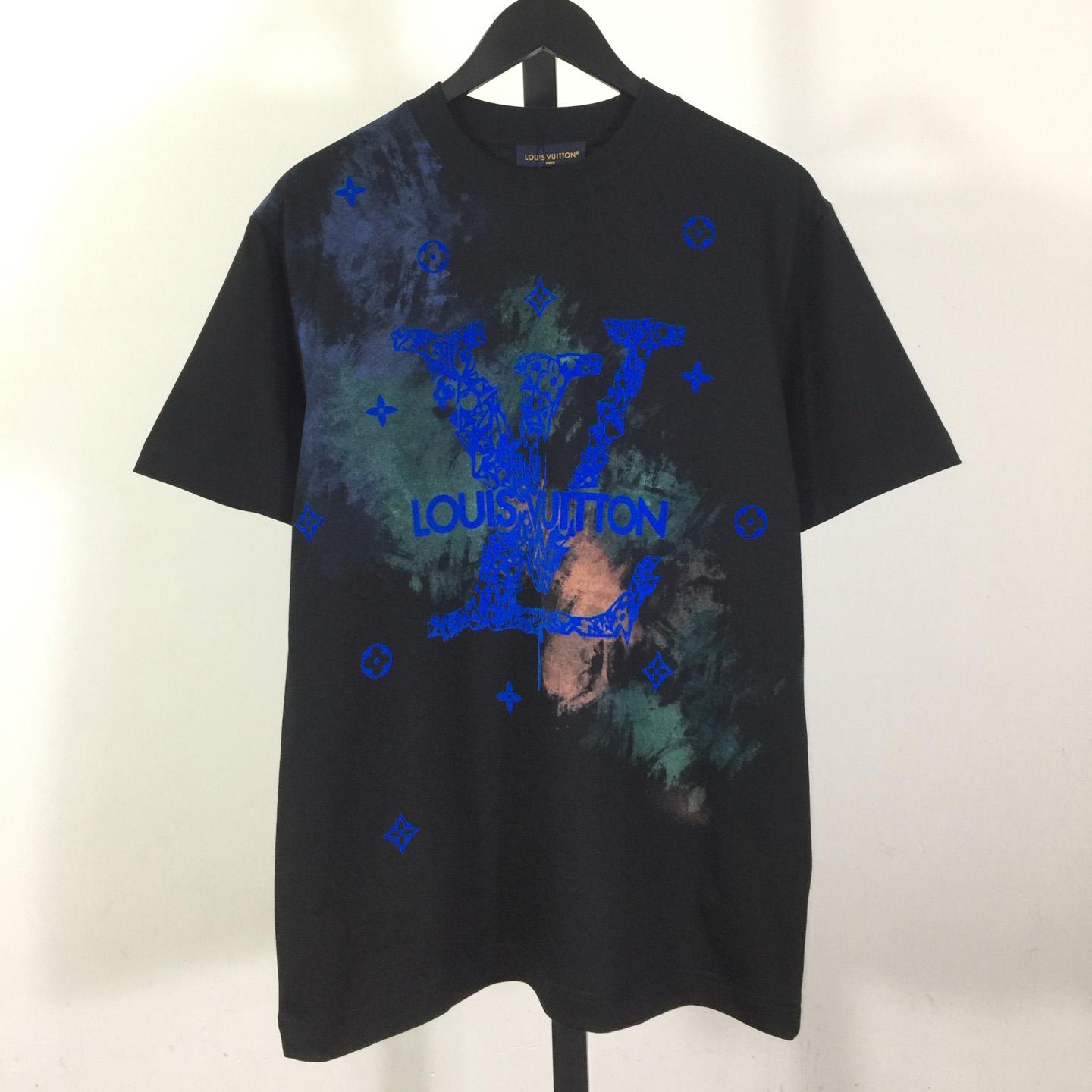 Louis Vuitton Tie - Dyed Cotton T-Shirt     - PerfectKickZ