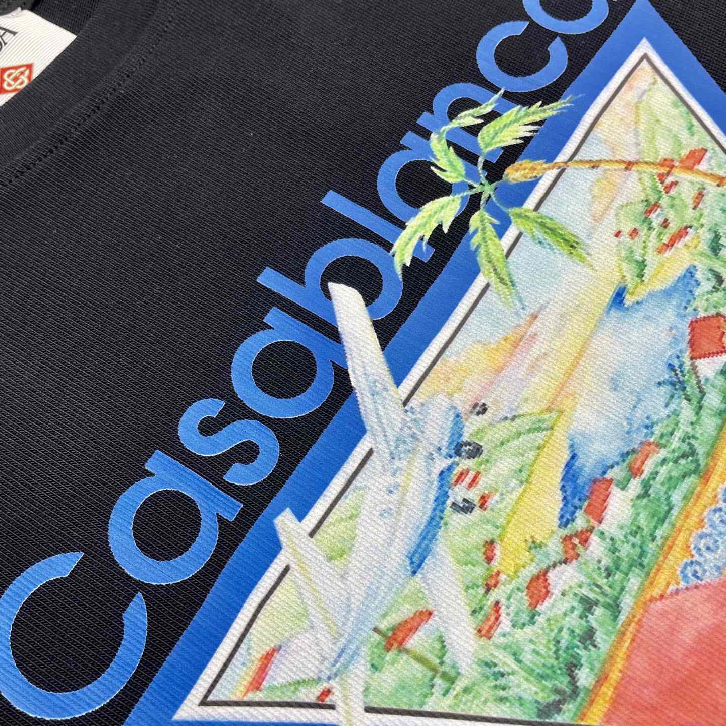 Casablanca Tennis Club Icon T-Shirt   C997 - PerfectKickZ