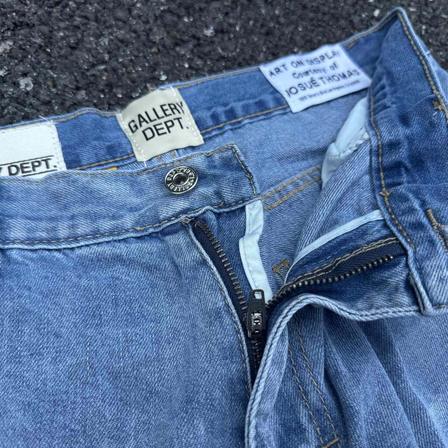 Gallery Dept. Reconstructed Denim Carpenter Shorts - PerfectKickZ