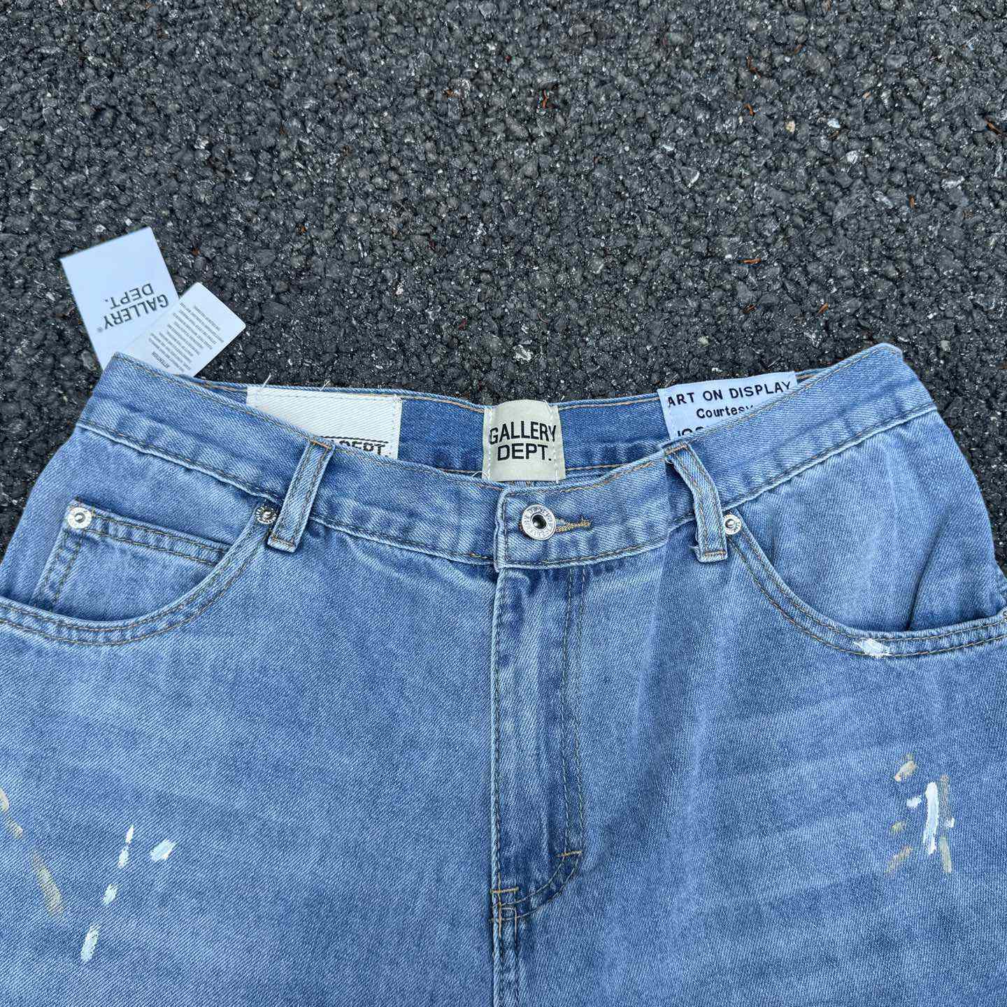 Gallery Dept. Reconstructed Denim Carpenter Shorts - PerfectKickZ