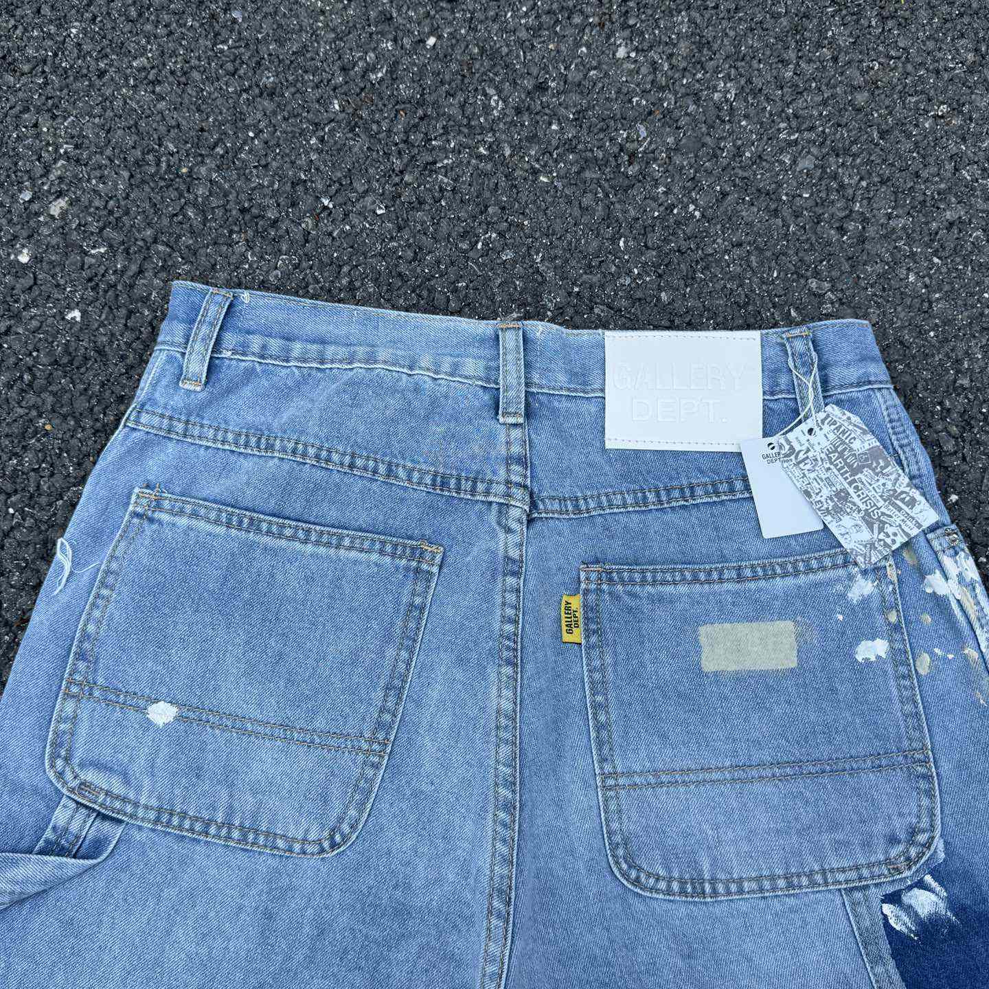Gallery Dept. Reconstructed Denim Carpenter Shorts - PerfectKickZ
