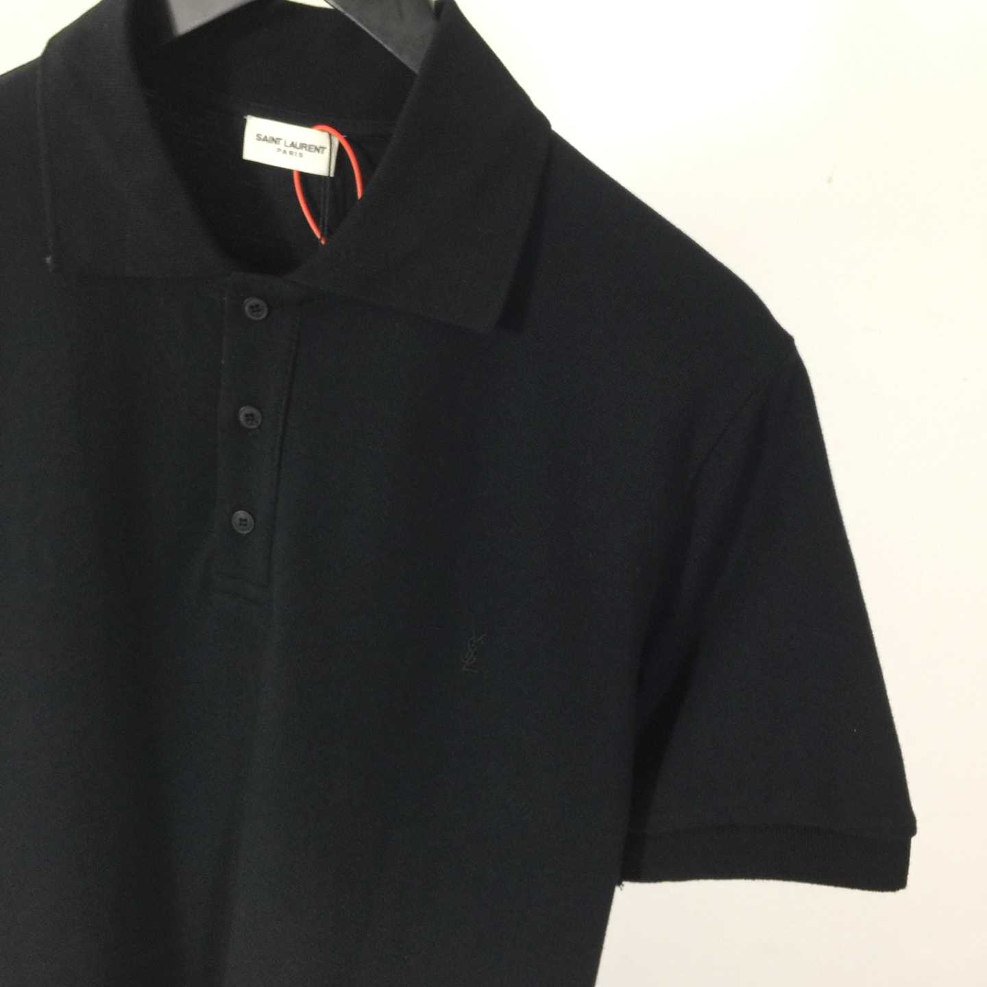 Saint Laurent Wool Knit Polo Top  - PerfectKickZ