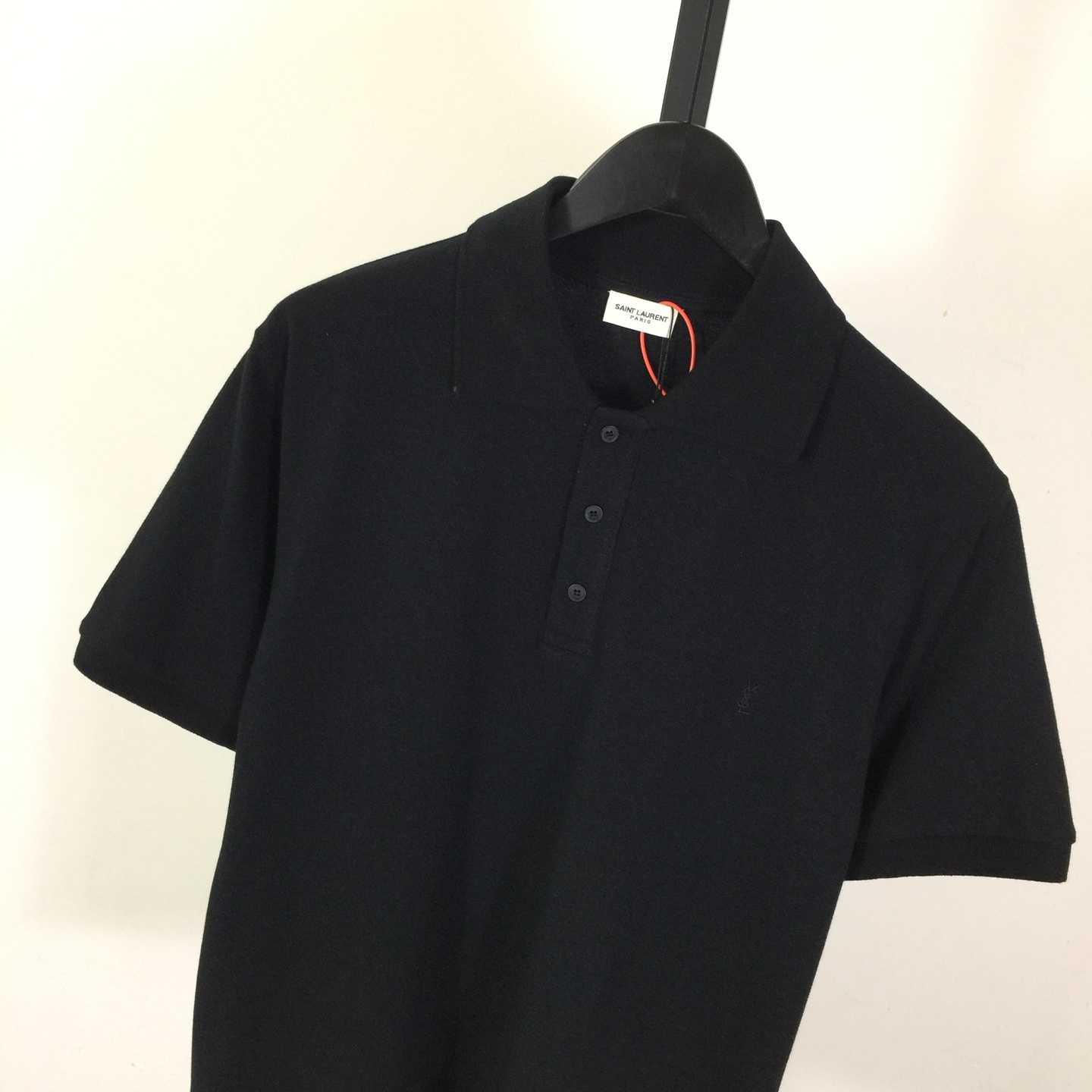 Saint Laurent Wool Knit Polo Top  - PerfectKickZ