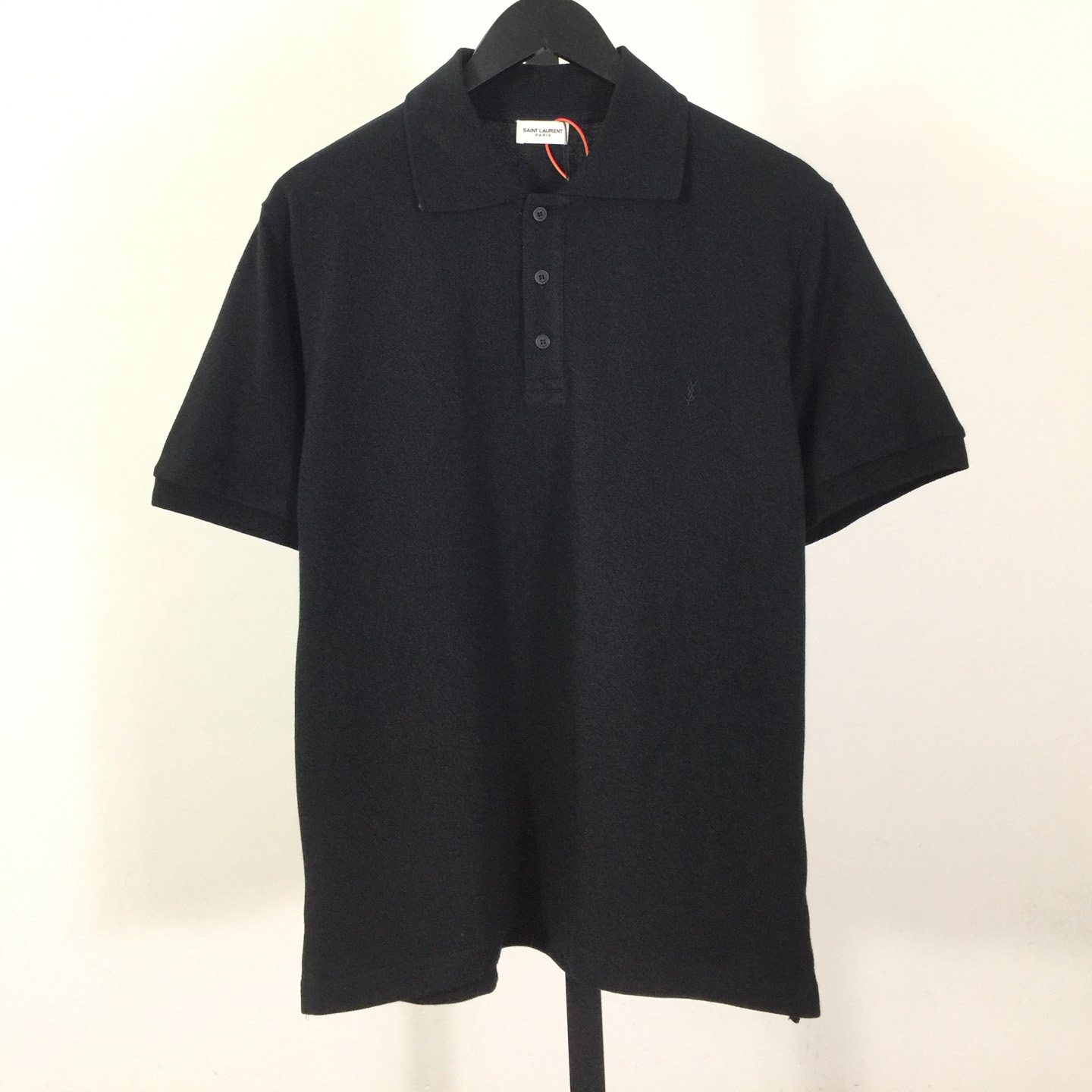 Saint Laurent Wool Knit Polo Top  - PerfectKickZ