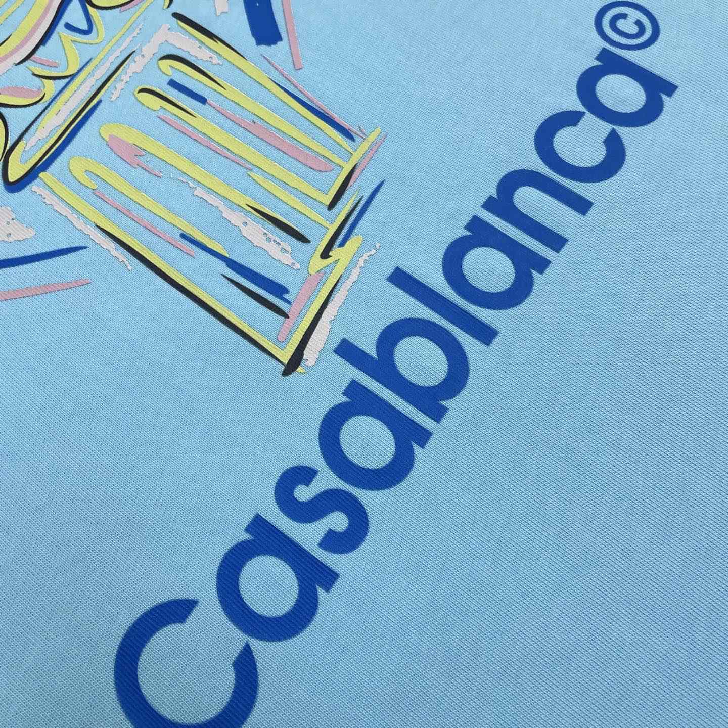 Casablanca Diamond Column-print T-shirt   C945 - PerfectKickZ