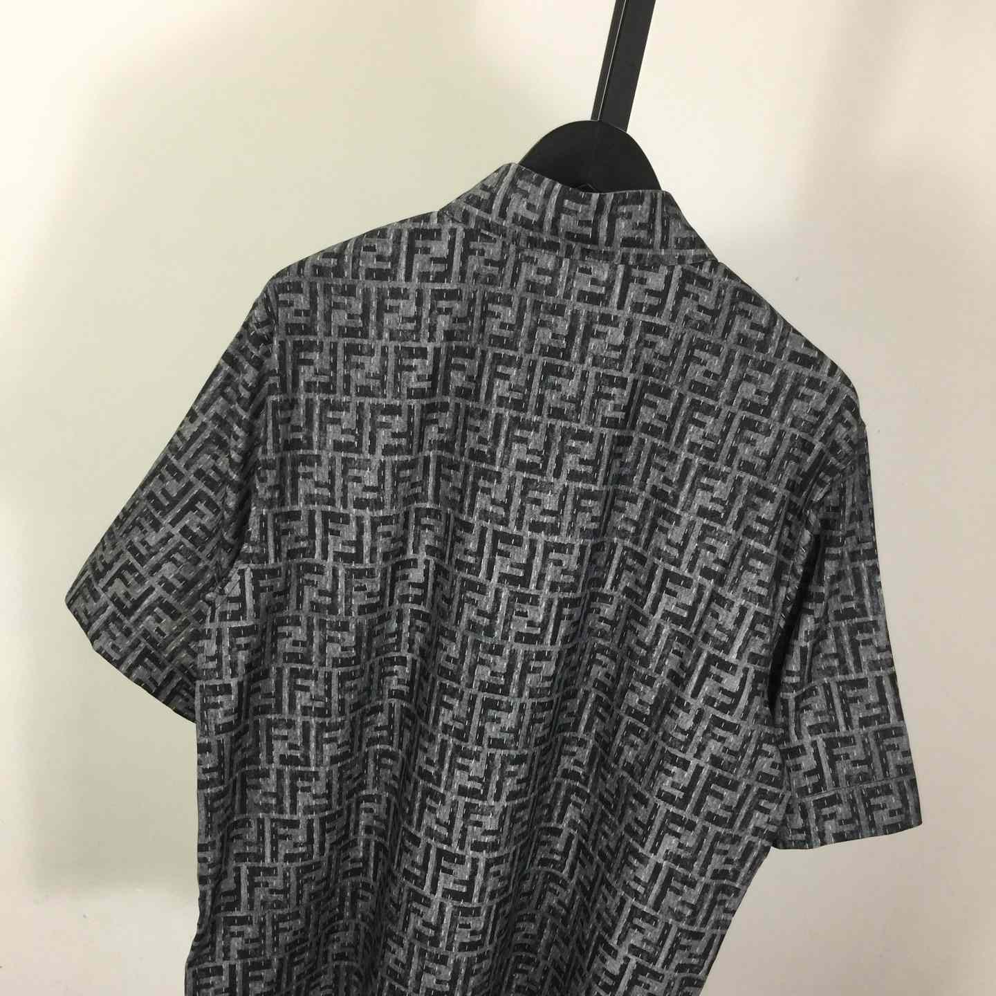 Fendi Allover Logo Printed Shirt - PerfectKickZ