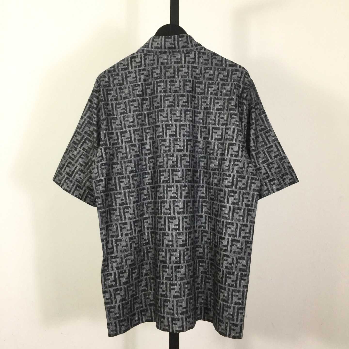 Fendi Allover Logo Printed Shirt - PerfectKickZ