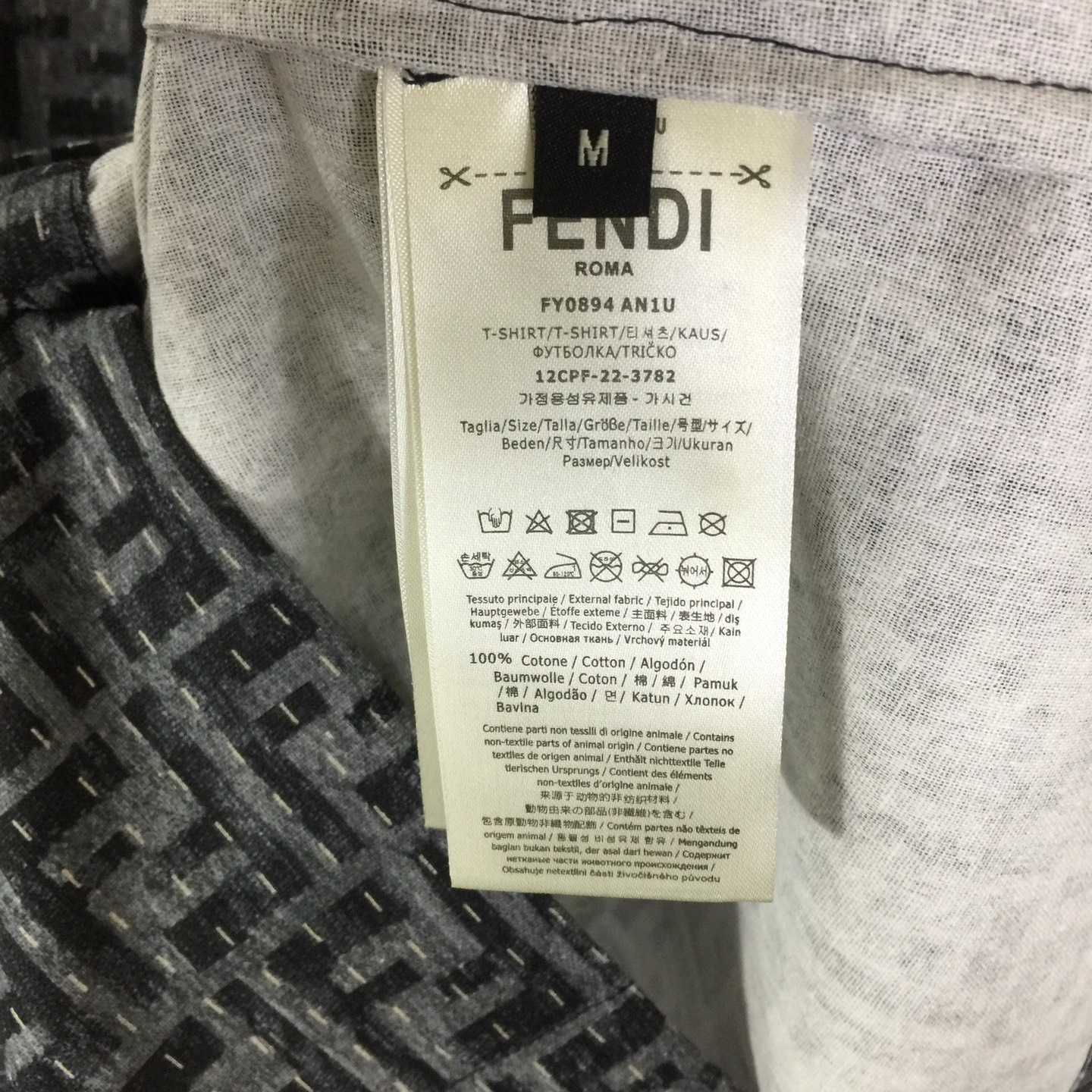 Fendi Allover Logo Printed Shirt - PerfectKickZ