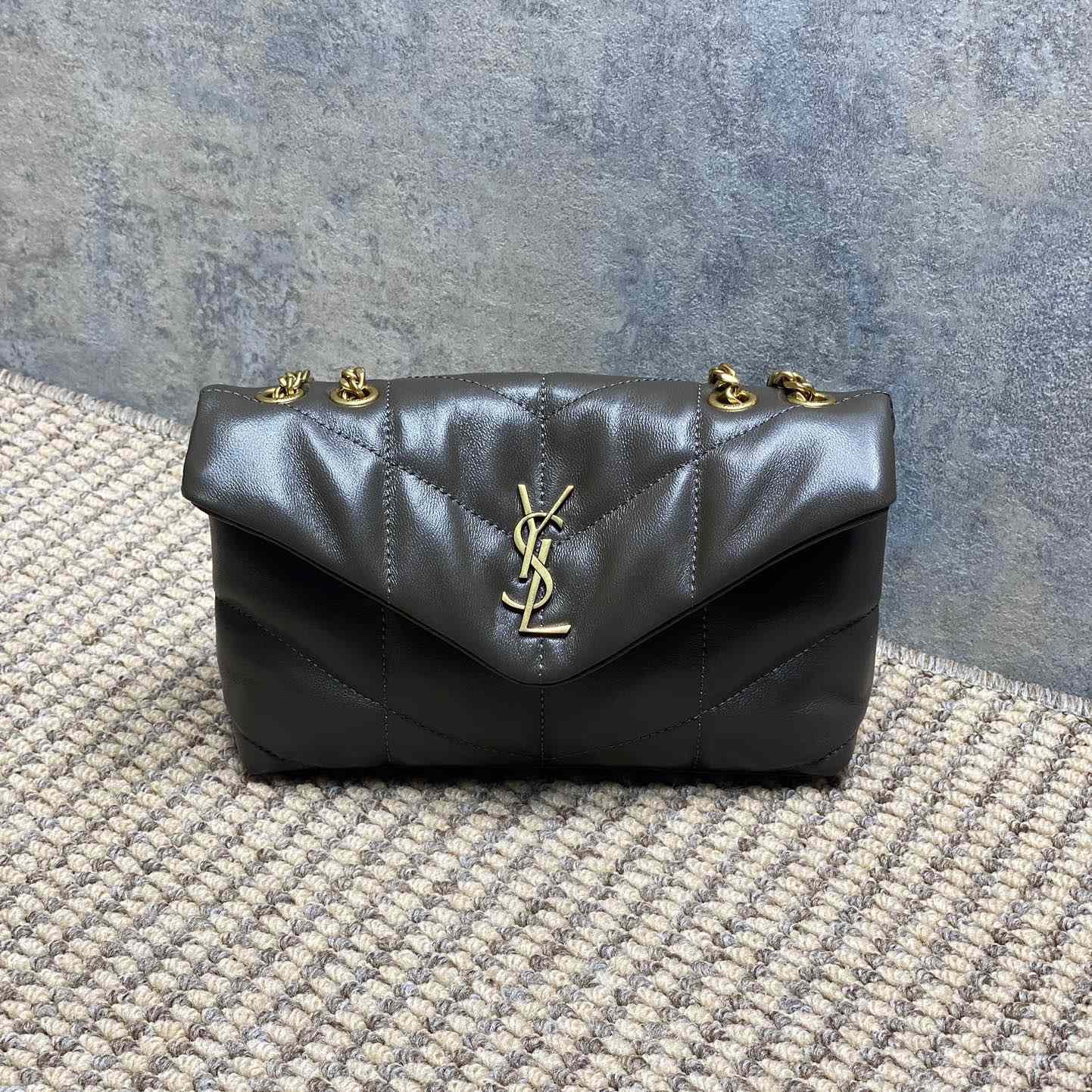 Saint Laurent Toy Puffer In Nappa Leather - PerfectKickZ