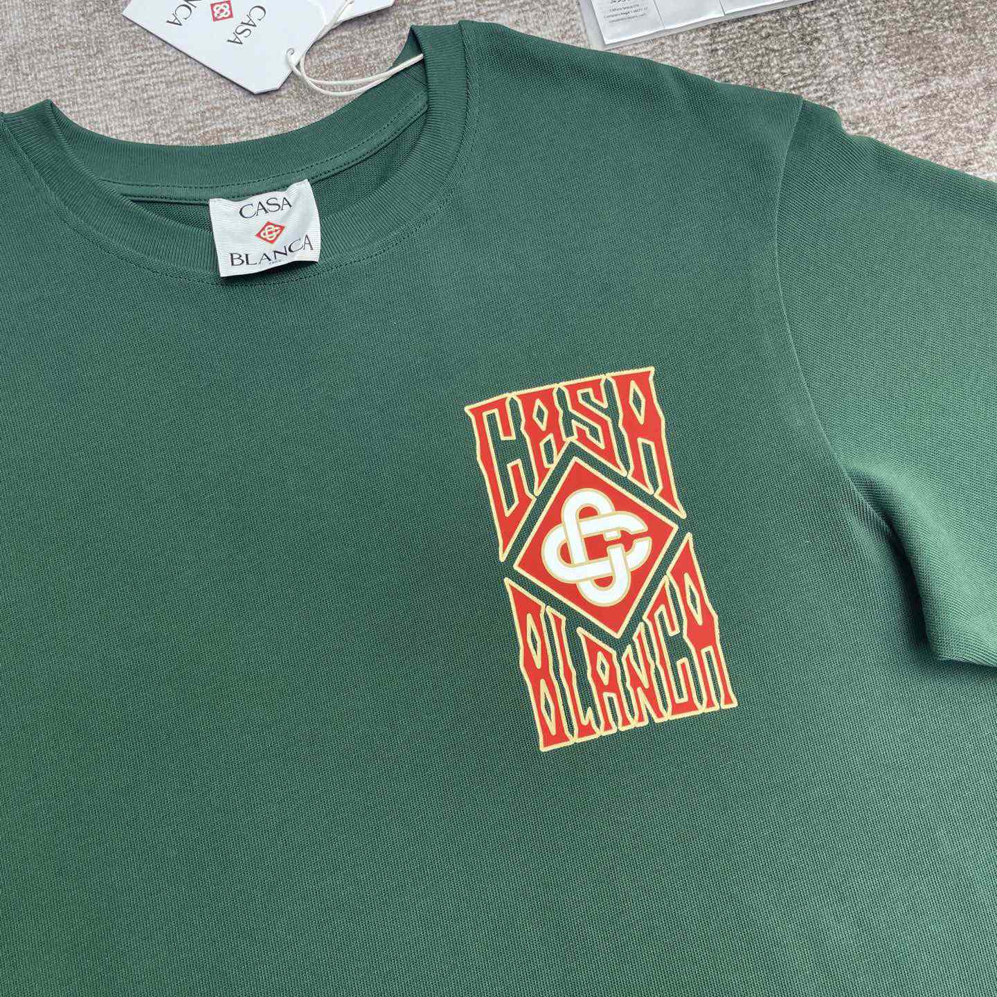 Casablanca Logo-print T-shirt   C974 - PerfectKickZ