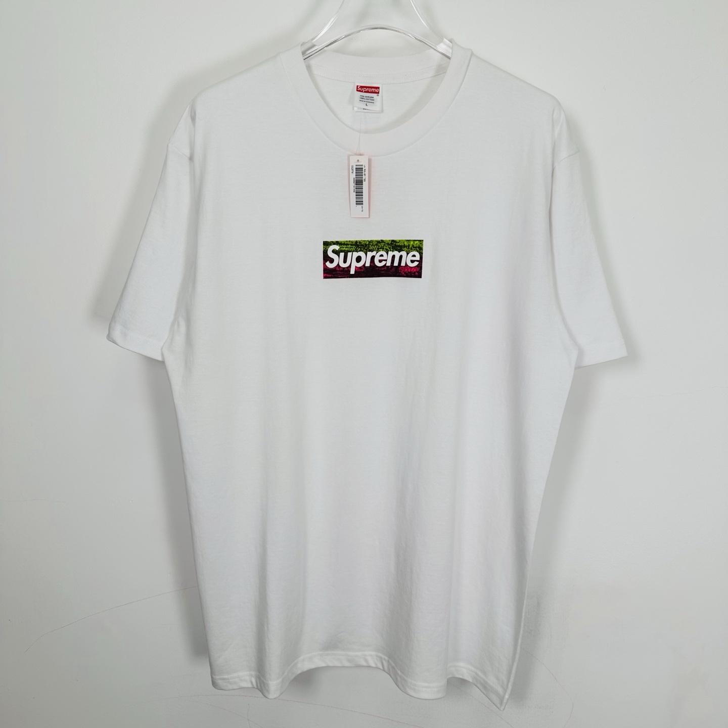 Supreme Los Angeles Fire Relief Box Logo Tee - PerfectKickZ