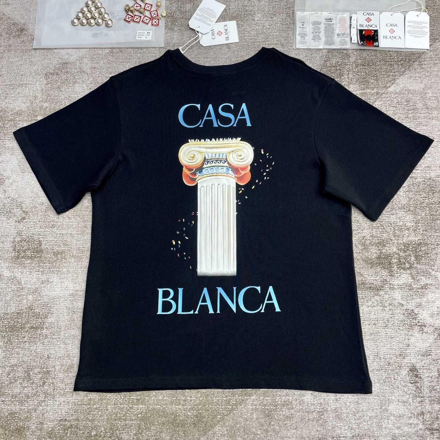 Casablanca La Colonne T-Shirt   C956 - PerfectKickZ