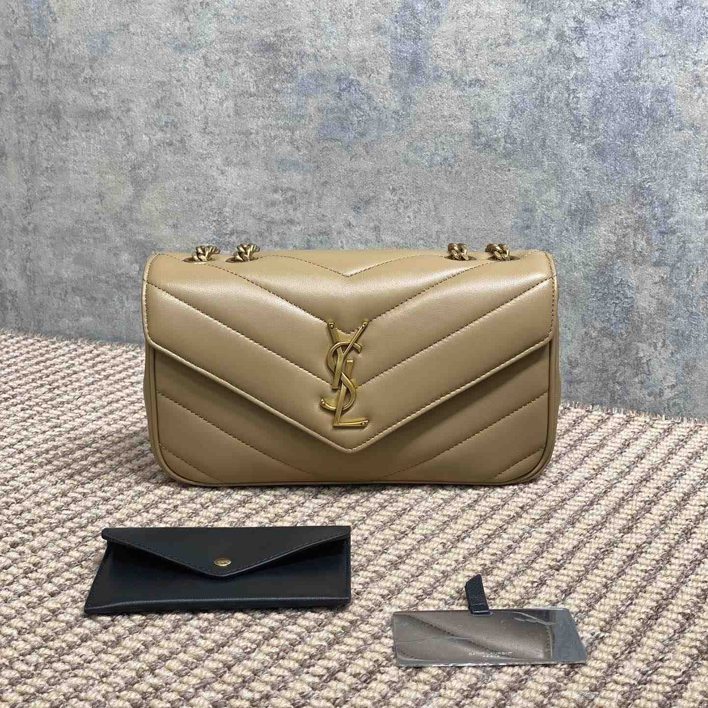 Saint Laurent Loulou Small In Matelasse Lambskin - PerfectKickZ