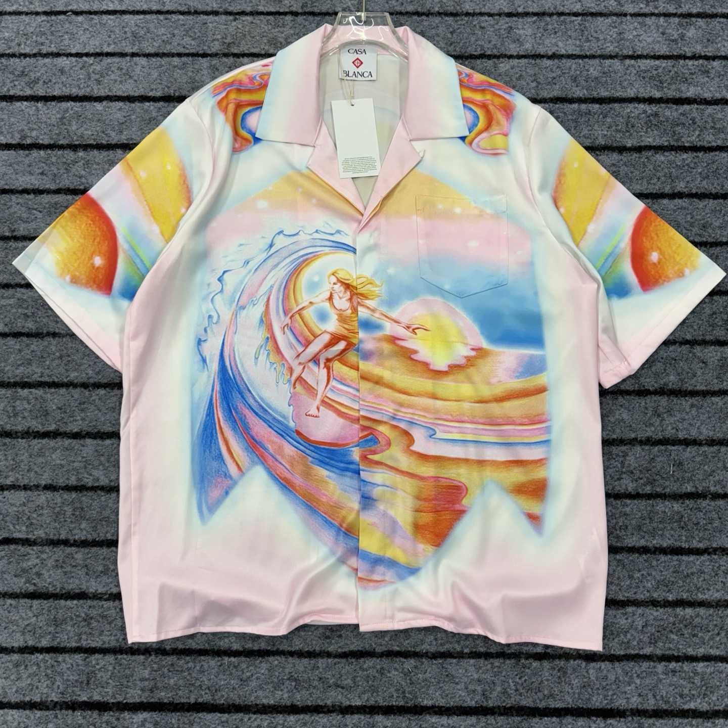 Casablanca Psychedelic Nirvana Swim Shirt - PerfectKickZ