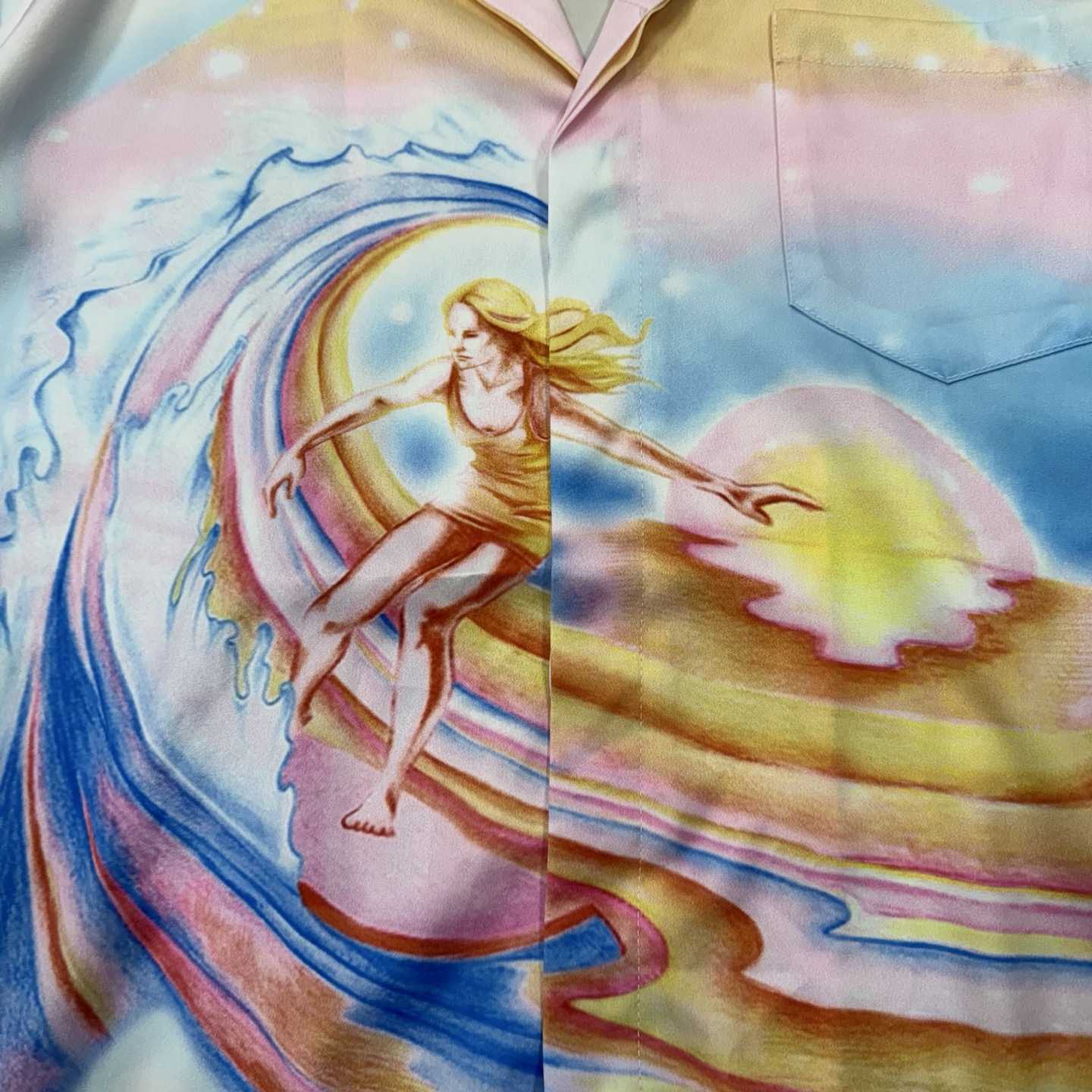Casablanca Psychedelic Nirvana Swim Shirt - PerfectKickZ