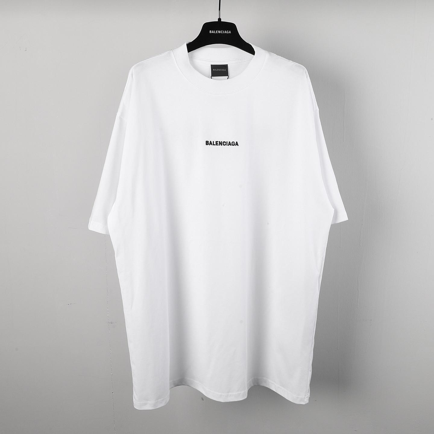 Balenciaga Logo-embroidered T-shirt - PerfectKickZ