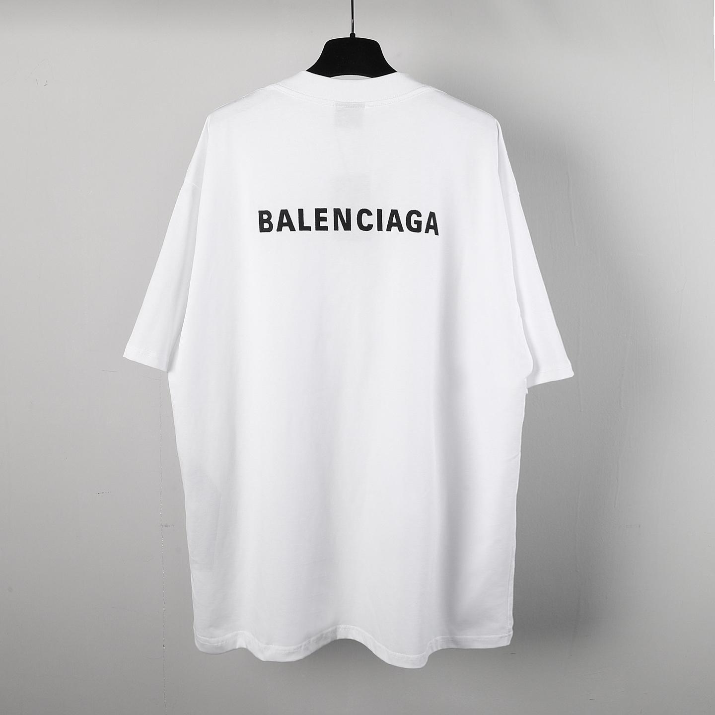 Balenciaga Logo-embroidered T-shirt - PerfectKickZ