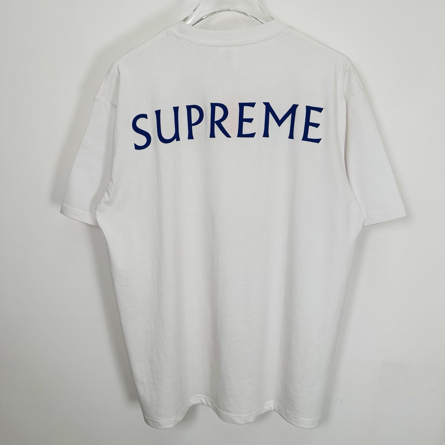 Supreme Damien Hirst Tee White - PerfectKickZ