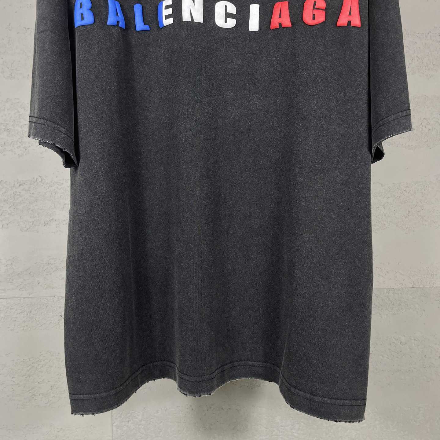 Balenciaga International Short Sleeve Cropped T-Shirt - PerfectKickZ