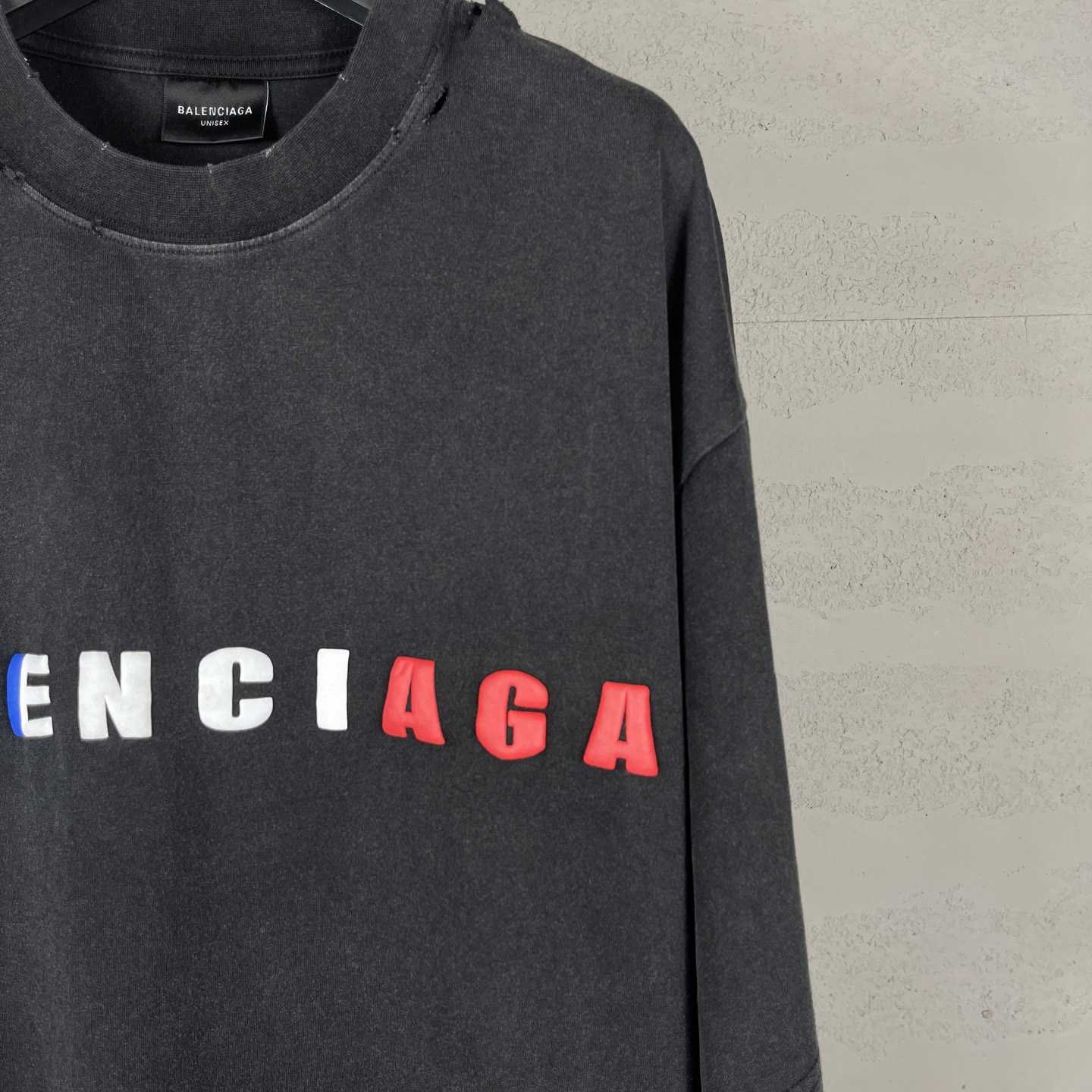 Balenciaga International Short Sleeve Cropped T-Shirt - PerfectKickZ