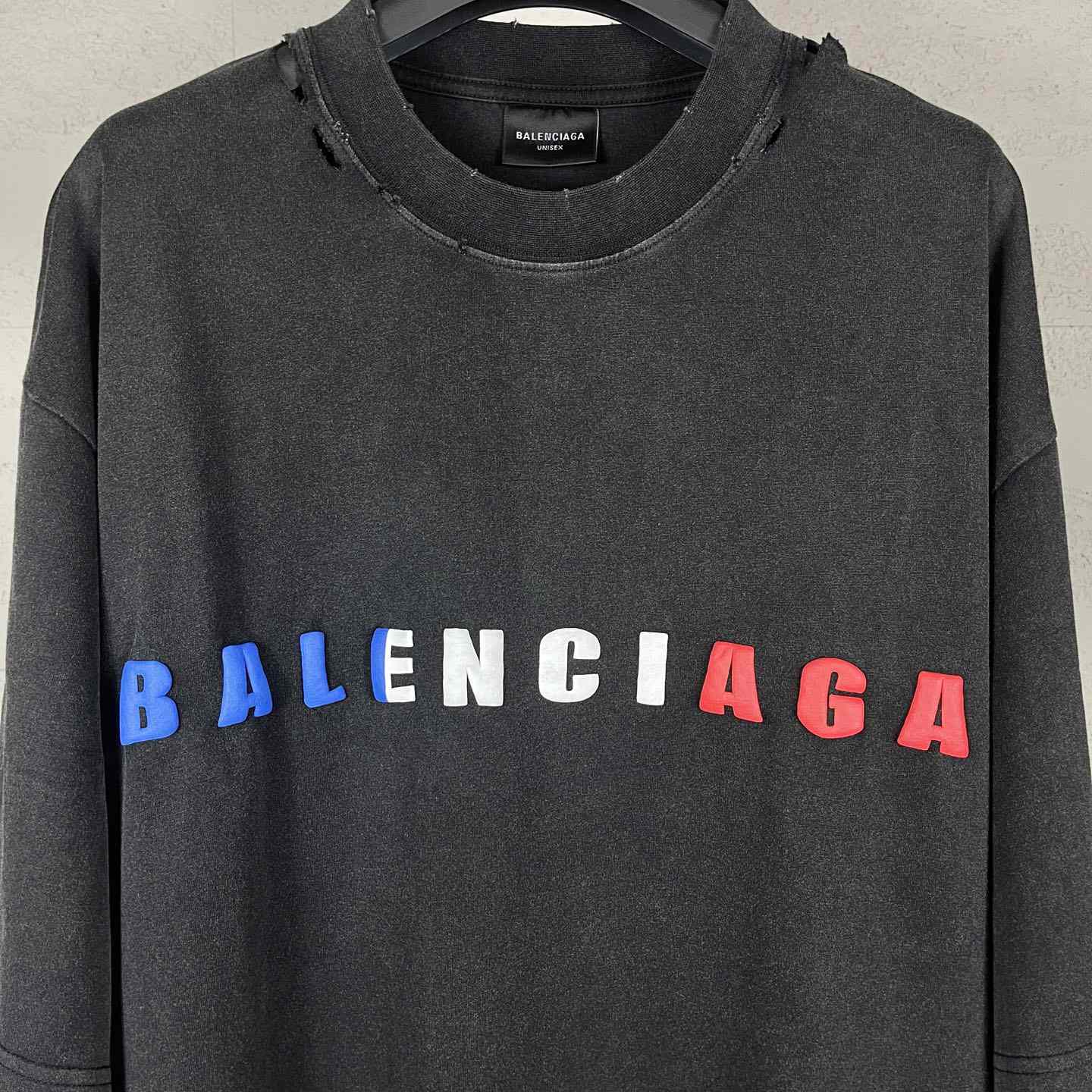 Balenciaga International Short Sleeve Cropped T-Shirt - PerfectKickZ
