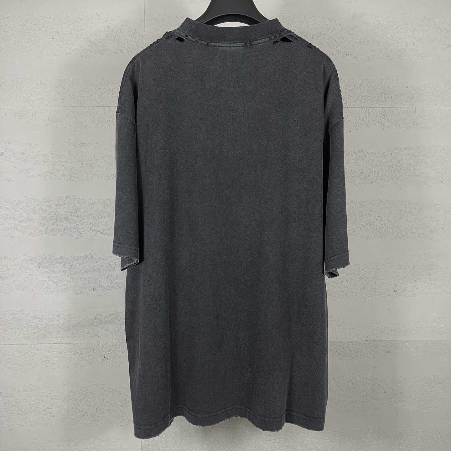 Balenciaga International Short Sleeve Cropped T-Shirt - PerfectKickZ