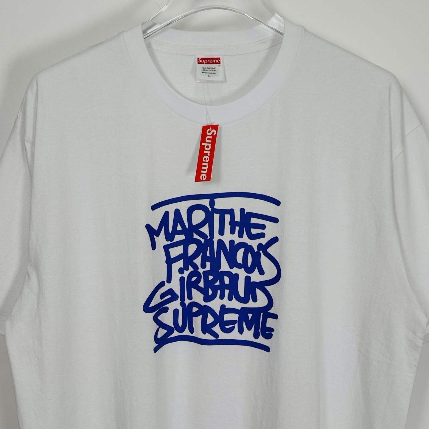 Supreme x Martithé + François Girbaud Tee 'White' - PerfectKickZ