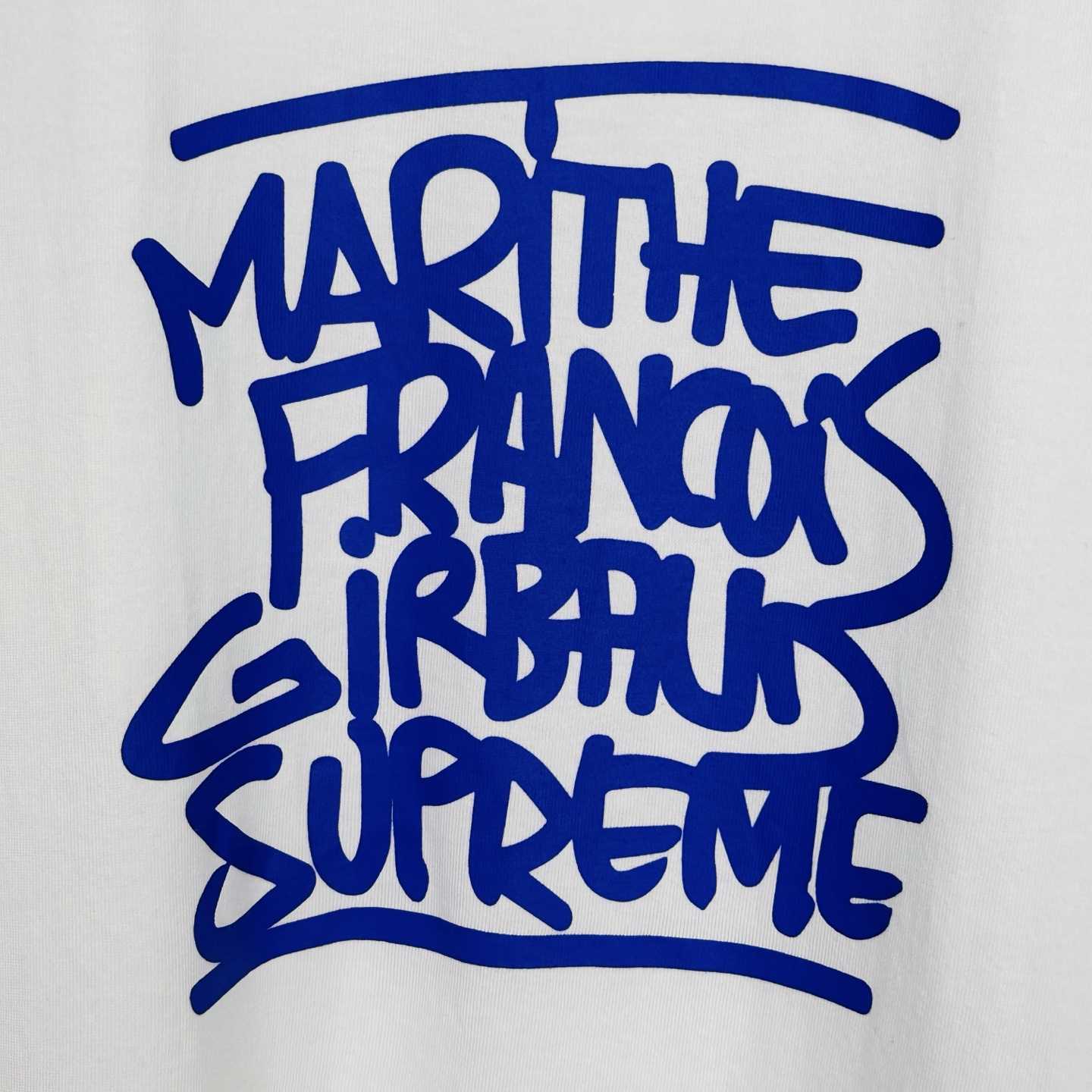 Supreme x Martithé + François Girbaud Tee 'White' - PerfectKickZ