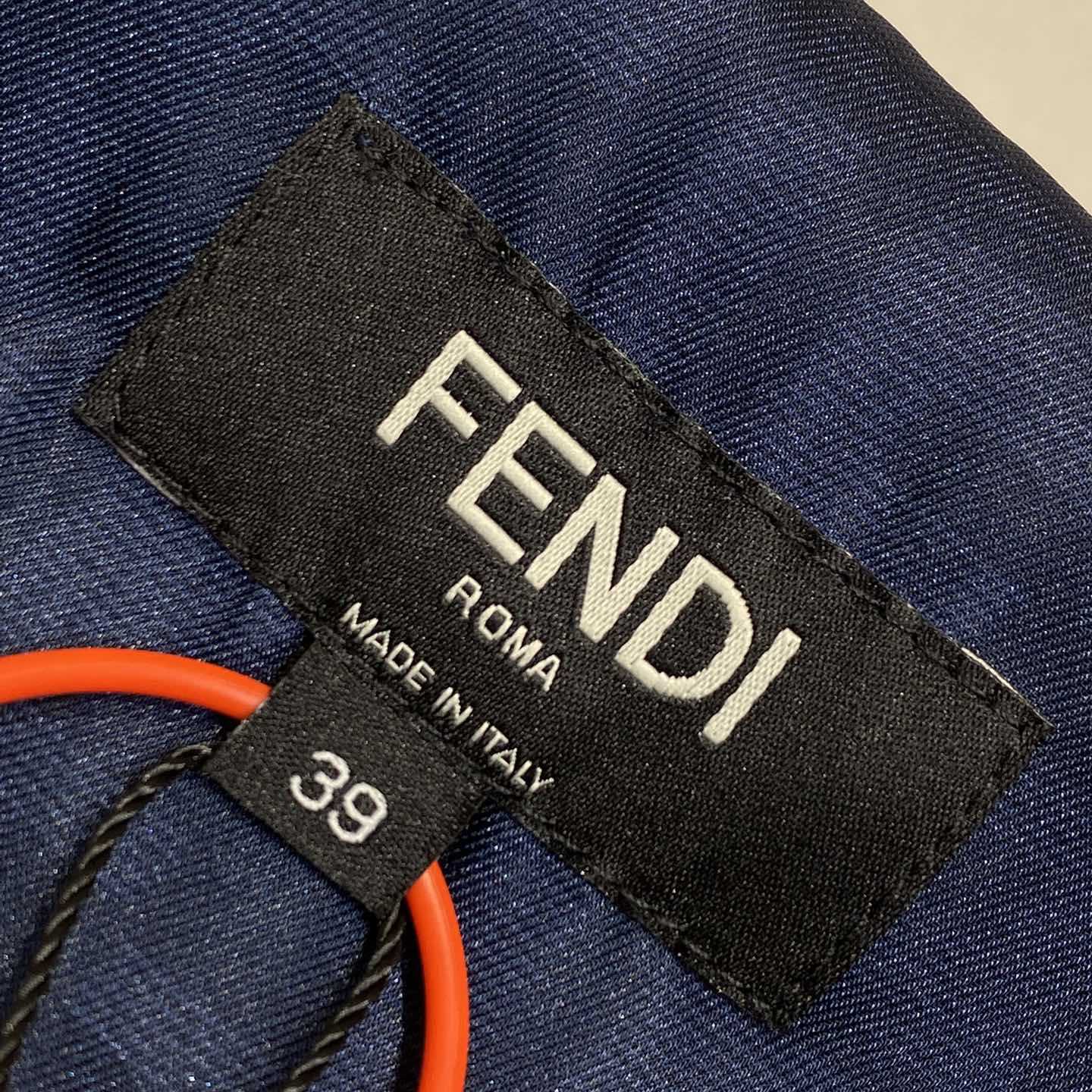 Fendi Allover Logo Printed Buttoned Shirt - PerfectKickZ
