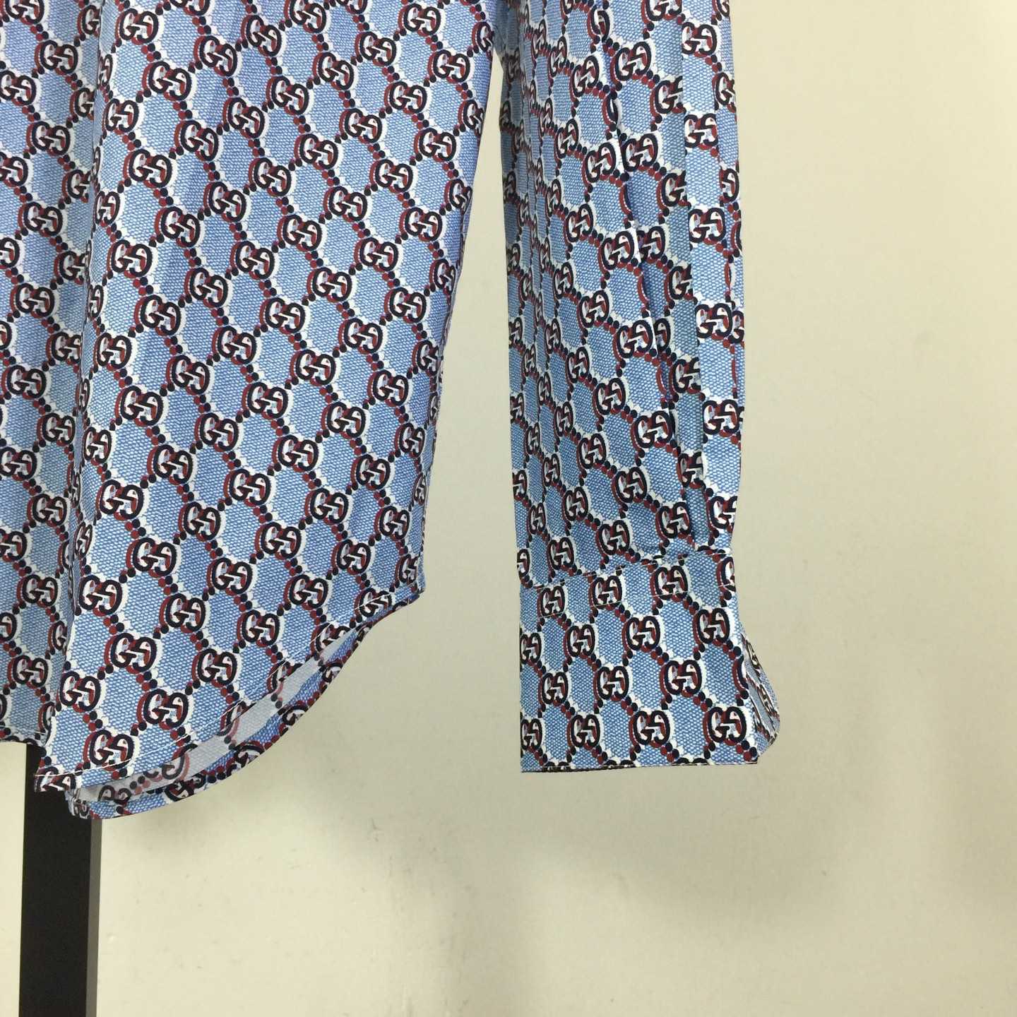 Gucci Printed Cotton Shirt  - PerfectKickZ